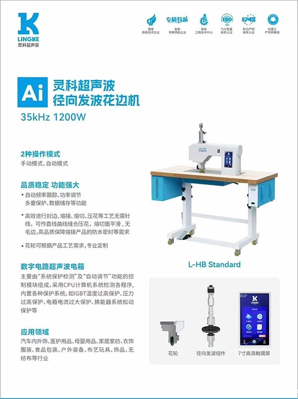 什么设备能轻松搞定缝合、花边、压花？径向发波花边机揭秘！